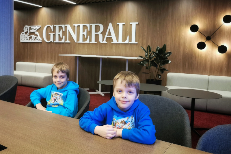 Generali_wywiad A. Dobosiewicz M. Goljanek chlopcy