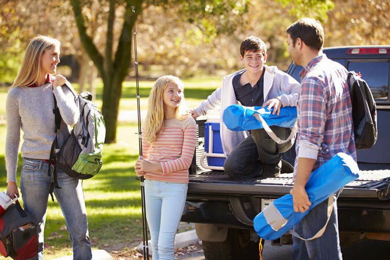 rodzina na wakacjach