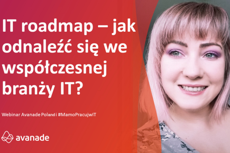 nagranie webinaru z Avanade IT Road Map