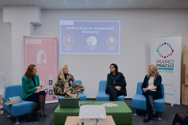wydarzenie Przedsiębiorcze Krakowianki rozmawiają o pieniądzach